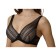 Women's bras of Lengy, size 80c, black color with silver peon