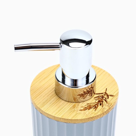 Liquid soap dispenser, gray, 350 ml-2