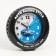 Clock - alarm clock "Racing" children's, discrete move, D -10 cm, 14 x 14 cm, aa