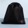 Shoe bag, martial material, black color, 30 x 40 cm