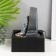 The desktop fountain from the network, backlight "Mediting Buddha" gray 18x18x24 cm