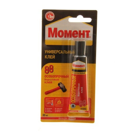 Glue "Moment 88" on Blister, 30ml