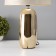 Table lamp with lampshade Risalux "Ricardo", E27, 40 W, Figure base, 30 × 30 × 48 cm