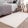 Blue Bunny mat, 100x150 cm, white color