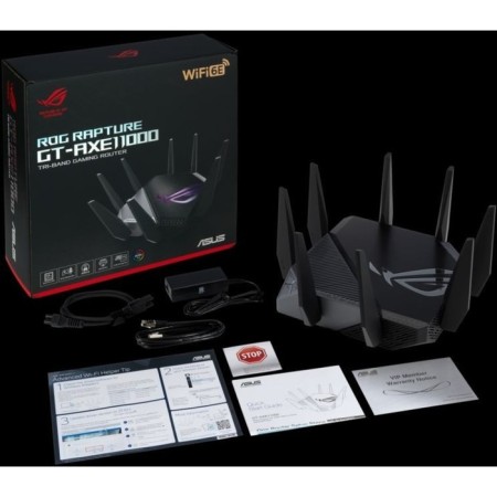 Wireless Router ASUS GT-AXE11000 AXE11000 100/1000/2500Base-T Black-6