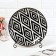 Lryagan Round Rishtan Ceramics 28 cm, Atlas in Dagger Pack