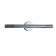 Bra Indigo, 13006/2W Chrome. 2x28W, G9, 70x540x100 mm