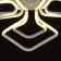 Ceiling chandelier "Aurich" 30W Led White 70x70x12.5cm