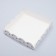 Box for cookies "peas", white, 15 x 15 x 3 cm