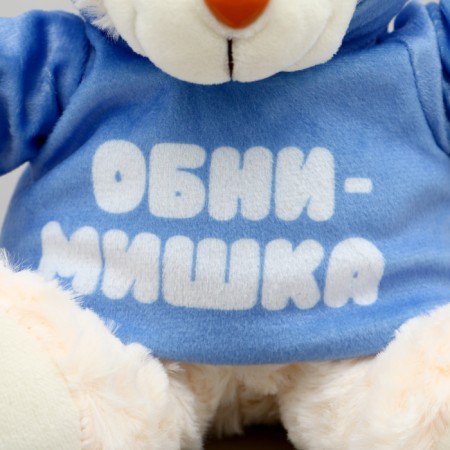 Soft toy Bear "hugs" in a jacket-4