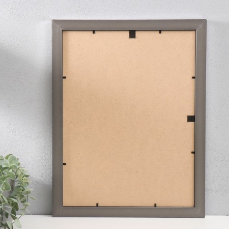 Photo frame Plastic "Mira" 30x40 cm, 651628 metallic (plastic screen)-3