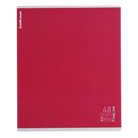 Notebook of 48 sheets in the Erichkrause "Fineline", Lamination Soft-Touch, OFSET BOCK 100%, mix-3