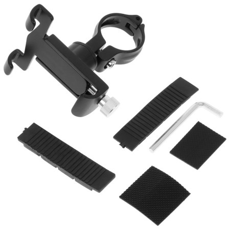 Holder for the phone on the steering wheel, the color is black-1