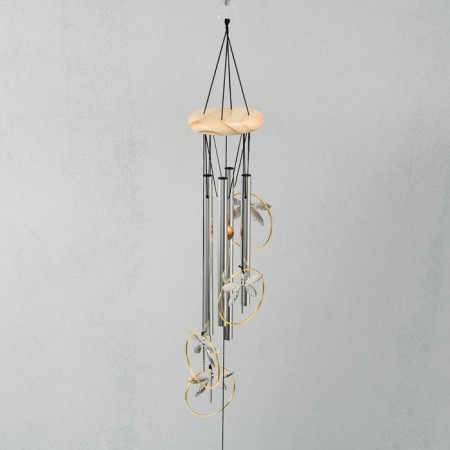 Wind Music Metal "Dragonfly" 4 tubes 70 cm-1