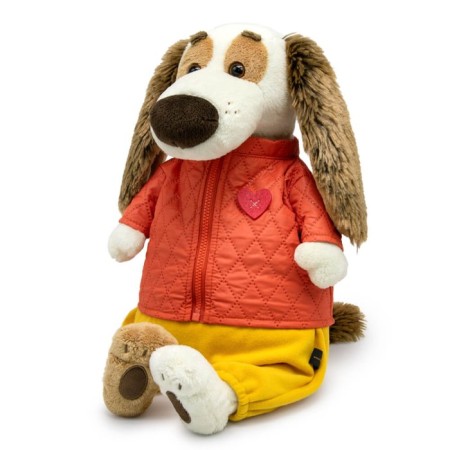 Soft toy "Bartolome", in a glassy jacket and pants, 27 cm-1