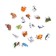 Velcro game "Study animals"