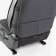 Caps on the front seats Car Performance, 2 pcs, Fiberflax (flax), rhombus, black