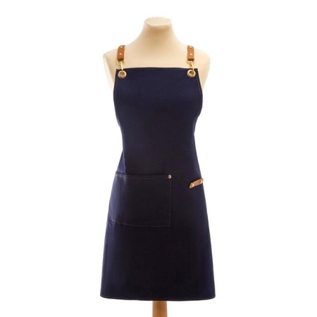 Apron Ethel "Style" Tsv. Sini 70 x 78cm, 100% cotton-5