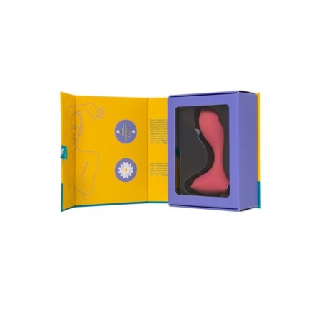 Anal sleeve with vibration Satiffyer backdoor lover, d = 33 mm, red-9
