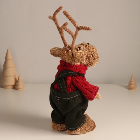 Decor "Deer in overalls"-1