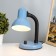E27 desktop lamp, light regulator (220V) Blue (203A) Risalux