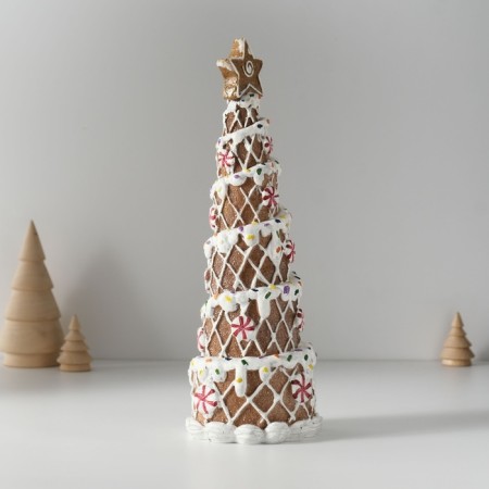 Souvenir Polystone "Herringbone Hello with candy" 9x9x25.5 cm-2