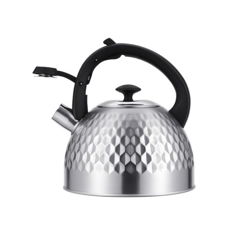Teapot Regent Inox Tea, with a whistle, 2.6 l + a gift of a strain for brewing tea-2