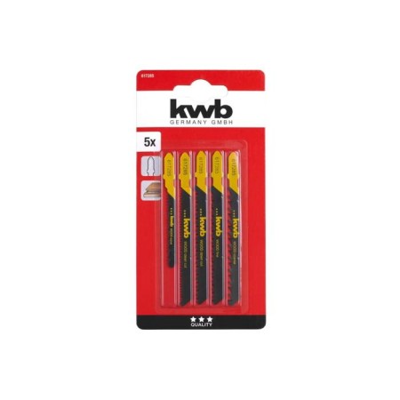 A set of saws for a knob on the wood of KWB, 5 objects, straight/curly cutter-1