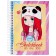 Sketchbook A5, 64 sheets on the crest "Girl in a hat", solid cover, glossy lamination, block 100 g/m2