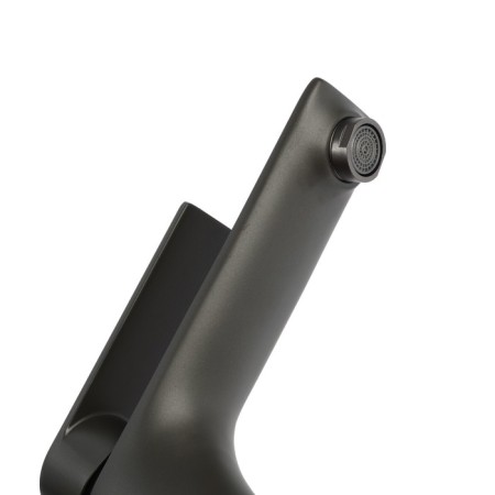 Zein Z3876 sink mixer, single -leaf, pour height 14 cm, brass, graphite-1