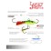 Balancir Lucky John Classic 3 + tee, 3 cm, color 36rt blister