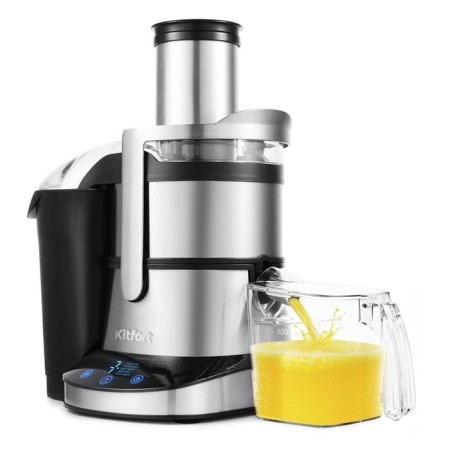 Sokovyshka KitFort KT-1112, centrifugal, 1000 watts, 16000 rpm, silver