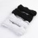 Winness elastic bands "Domino", 10 mm, 10 ± 1 m, 4 pcs, white/black color