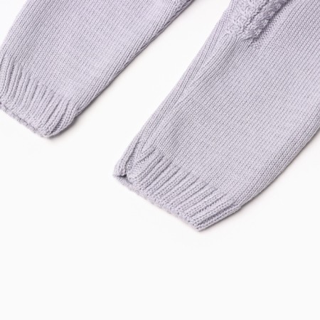 Combine Children's Knitted Minaku, height 92-98, gray-blue color-9