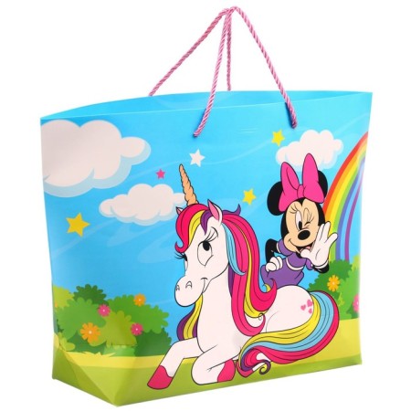 Gift package, 46x31x13 cm, packaging, Minnie Mouse and unicorn-2