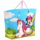 Gift package, 46x31x13 cm, packaging, Minnie Mouse and unicorn