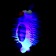 Hedgehog "Sea Hedgehog" light, color mix