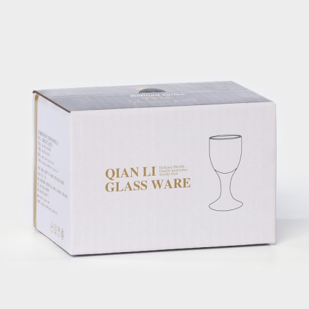 Art. -314 y set 6 glasses 10 ml D-3 cm, H-6 cm in packaging Y314-4
