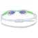 ATEMI N604M swimming glasses, silicone, lightning color