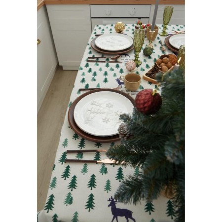 Baby Dolyana "Christmas trees" 145x200 ± 3cm, 100%PE, Rogozhka 130 g/m-8