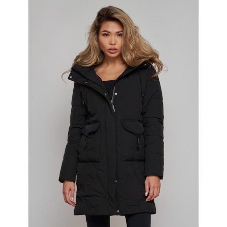 Winter jacket, size 42, black color-4