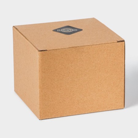 Bank for bulk products Magistro Marte, Marble, 150 ml, D = 10 cm, black color-10