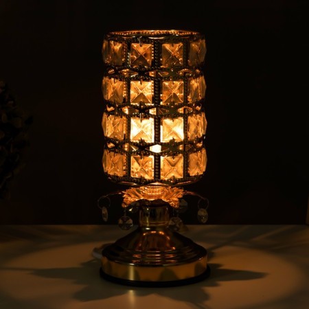 Lamp 16017/1 G4 20W gold 10.5x10.5x23.5 cm Risalux-2