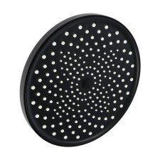 Shower watering can Accoona A364F, plastic, black