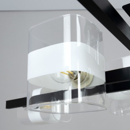 Ceiling chandelier "Virta" E14 8x60 watts-11