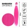 SIM-BRAIDS Kanecalon is monophonic, corrugated, 65 cm, 90 gr, pink color (#1855)