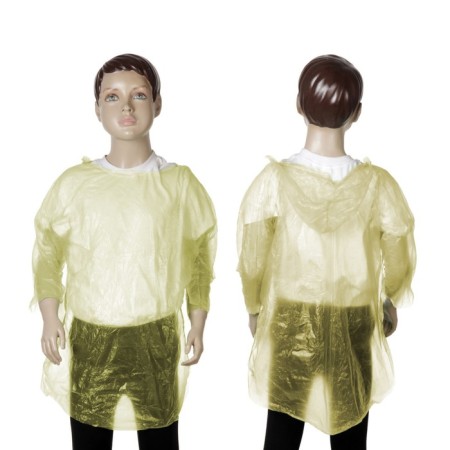 Children's raincoat "Fun to walk", yellow
