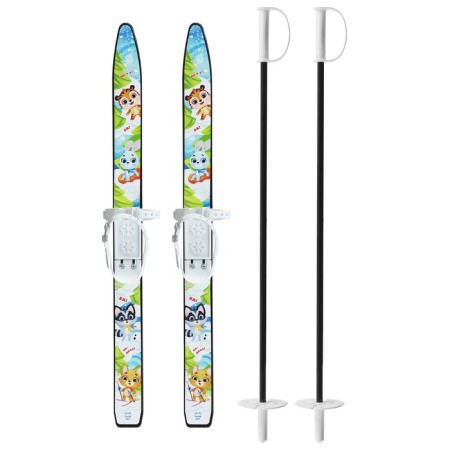 Snow Cat Snow Cat: Ski 75 cm skis, sticks 75 cm