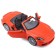 BBURAGO Porsche 718 BOXSTER, DIE-CAST, 1:24, Orange color, opening doors