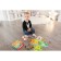 Mosaic with pebbles “Marbble. Funny tasks ", cards, according to the Montessori methodology